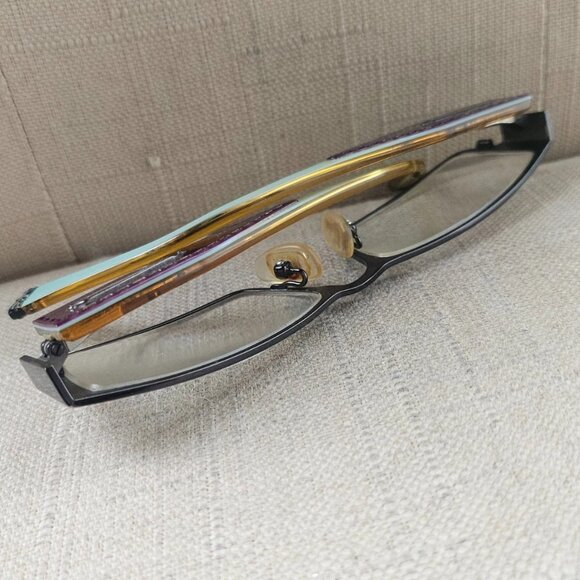 English Laundry Ladies Glasses Frame Eyewear UNA 52[]16 135 Black/Grape Eyeglass - Picture 5 of 13
